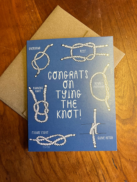 Tie the Knot Card