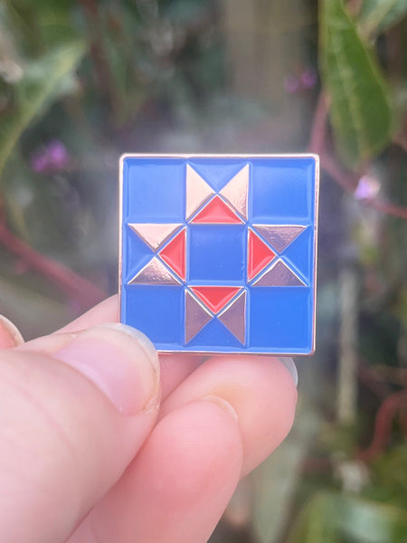 Quilt Square Pin