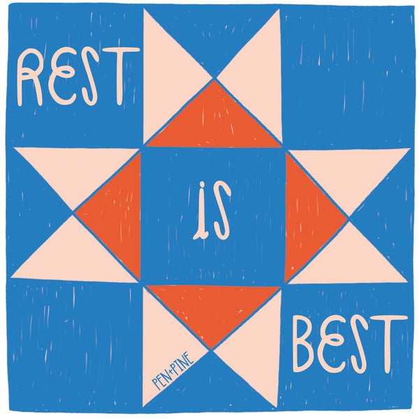 Rest Is Best Sticker