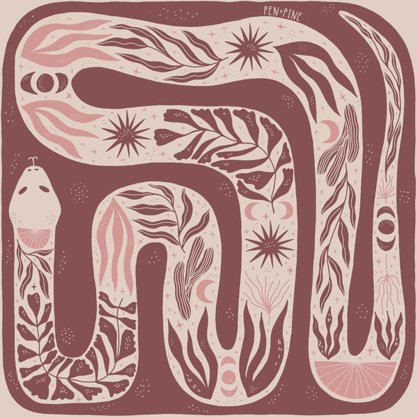 Southwest Snake Sticker