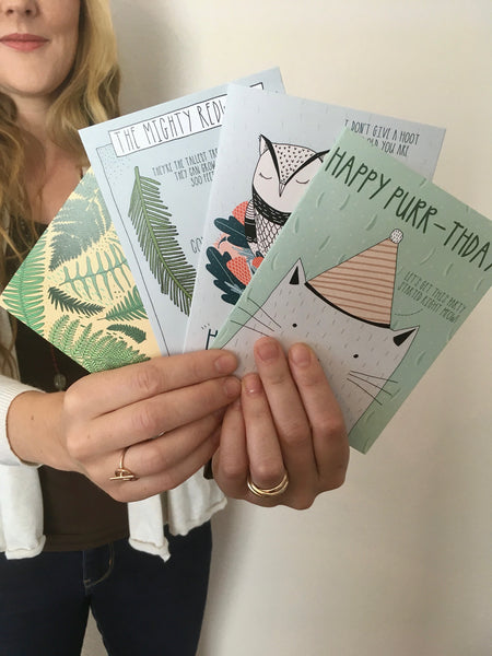 Happy Birthday Cat Card