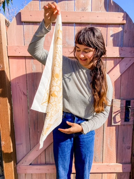 Poppy Sunrise Bandana
