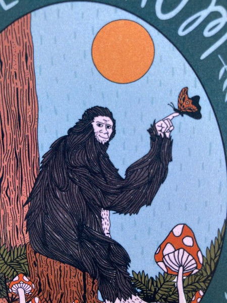 Bigfoot Postcard