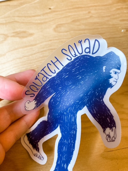 Bigfoot Sticker - Squatch Squad