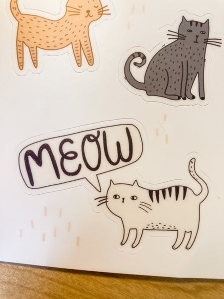 Cat Lover Sticker Sheet