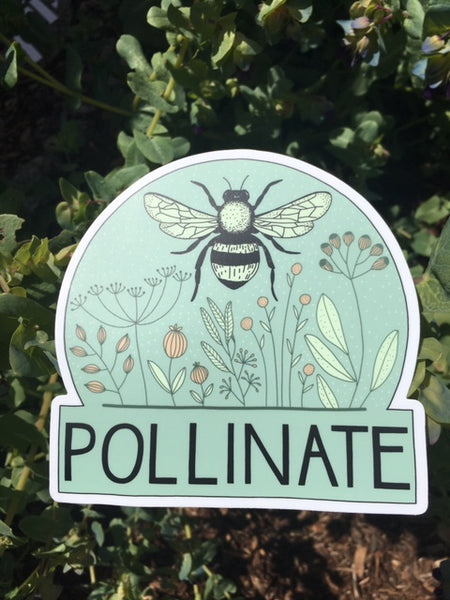 Pollinate Sticker