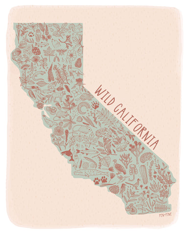 Wild California Print