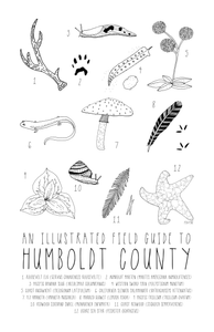 Humboldt County Field Guide Print