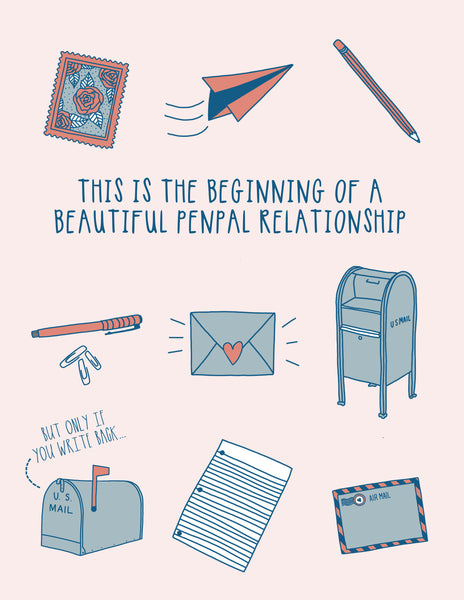 Pen Pal Card