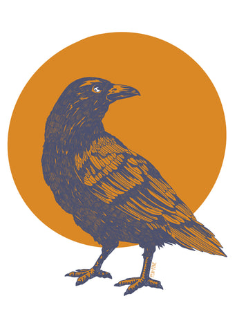 Raven Mini Print