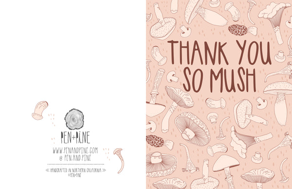 Thank You So Mush Card