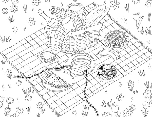Coloring Through the Year | Coloring Book