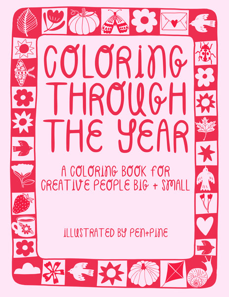 Coloring Through the Year | Coloring Book