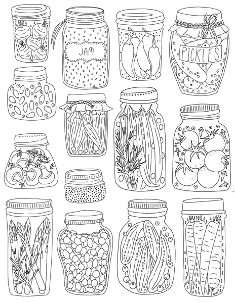 Coloring Through the Year | Coloring Book