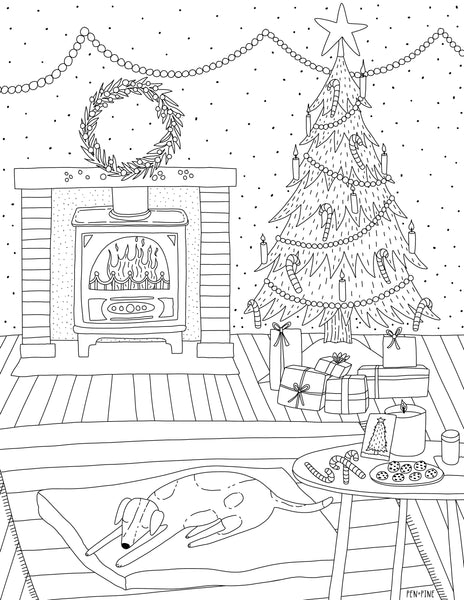 Coloring Through the Year | Coloring Book