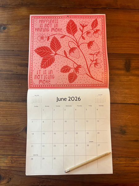 2026 Wall Calendar