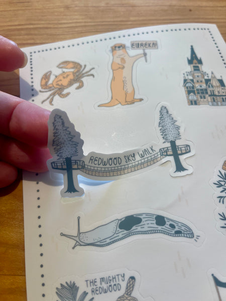 Eureka Sticker Sheet