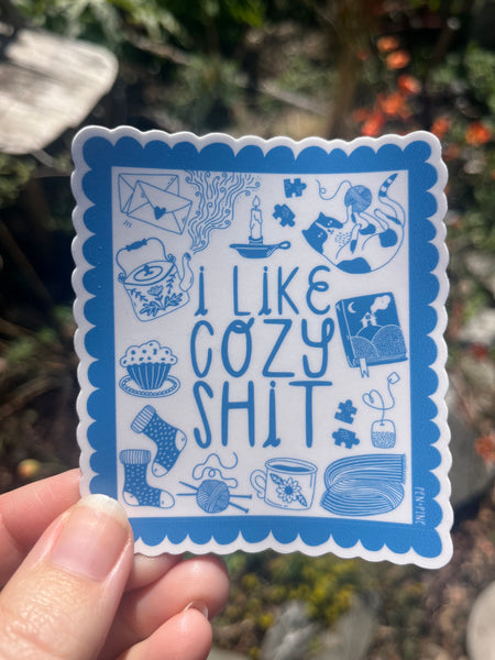 Cozy Shit Sticker