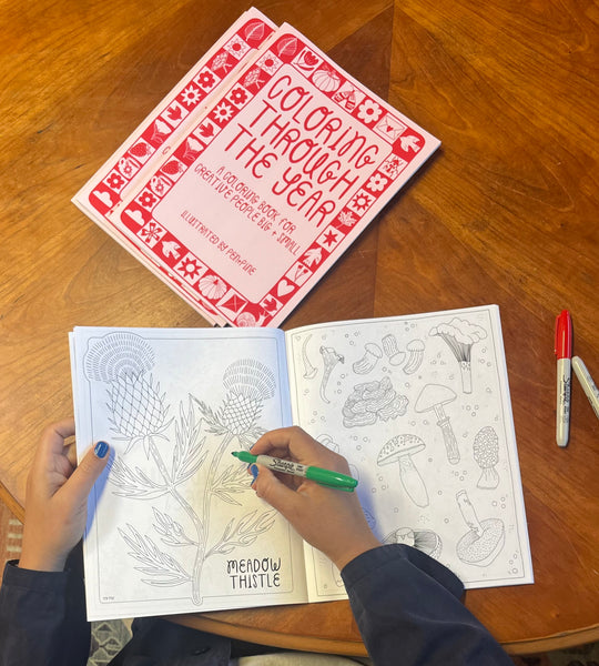 Coloring Through the Year | Coloring Book