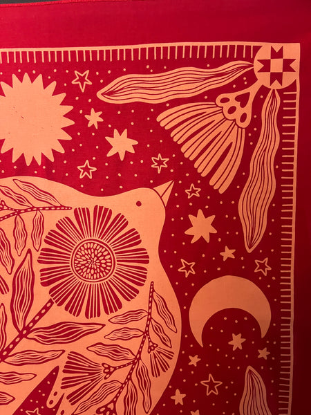 Red Folk Bandana
