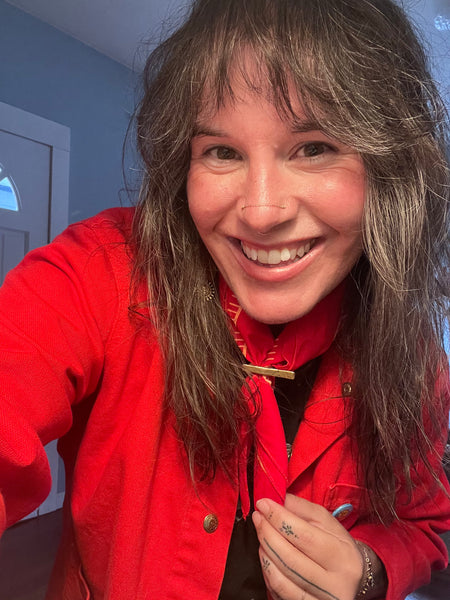 Red Folk Bandana