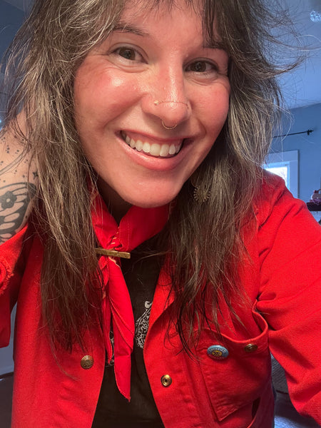 Red Folk Bandana