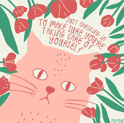 Cat Mini Print