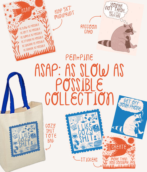 Cozy Shit Tote Bag