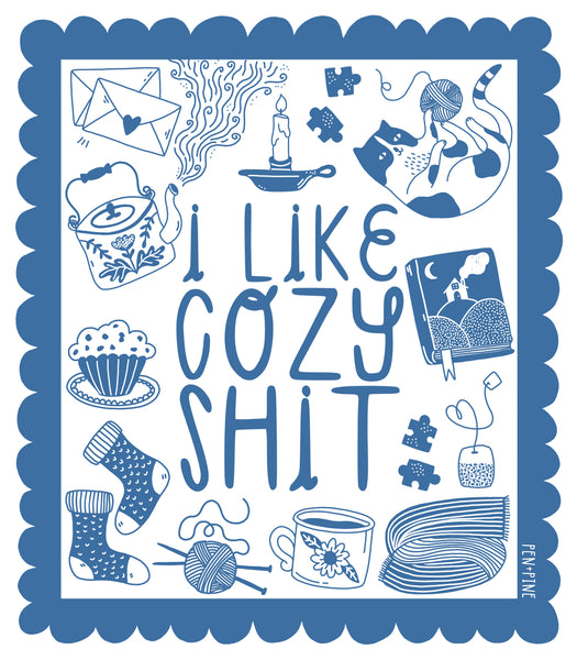 Cozy Shit Tote Bag