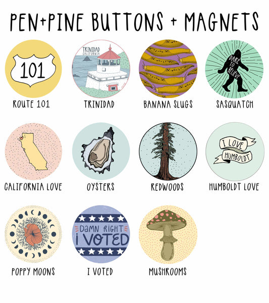 Illustrated Magnets
