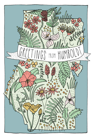 Greetings from Humboldt Postcard