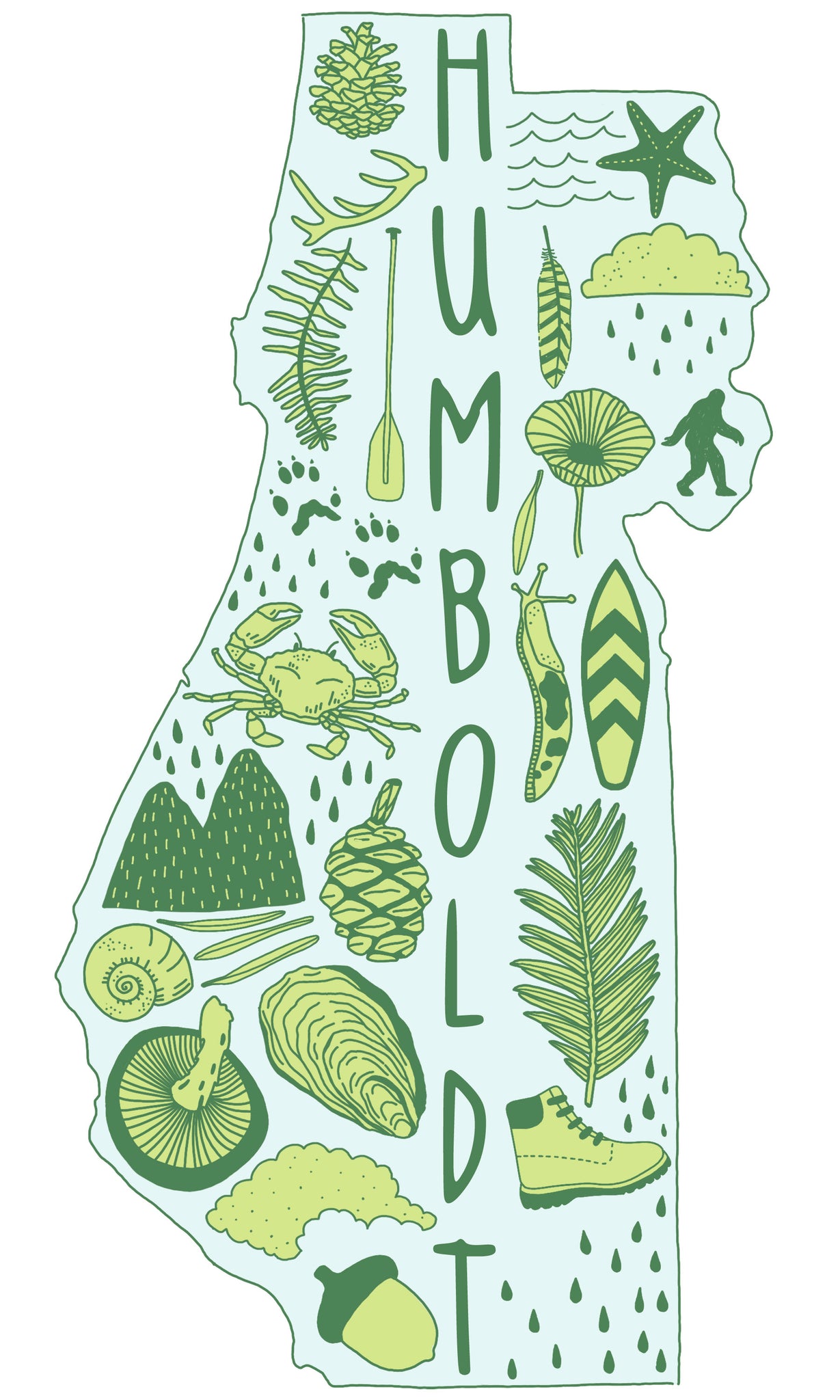 Humboldt Sticker
