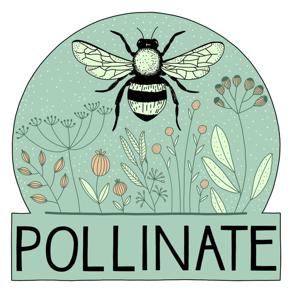 Pollinate Sticker