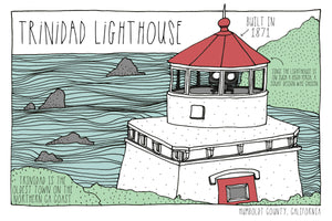 Trinidad Lighthouse Postcard
