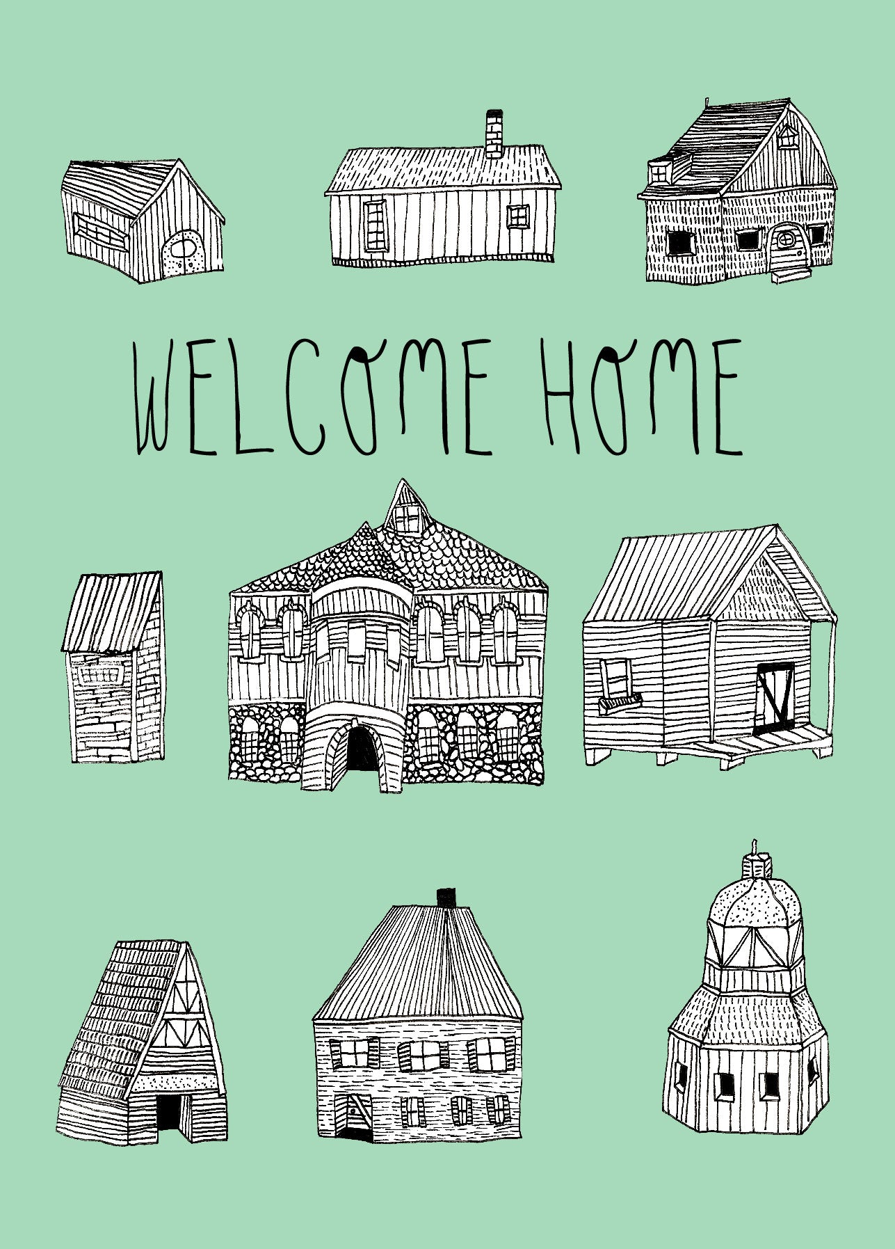 Welcome Home Card